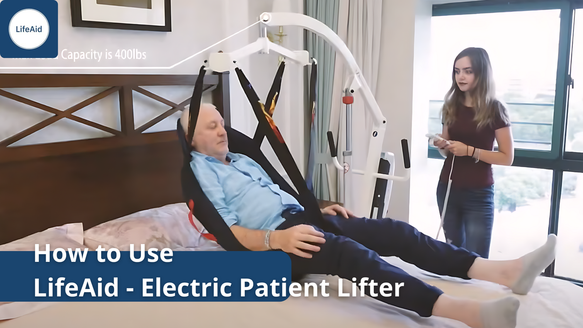 How to Use Electric Patient Lifter
